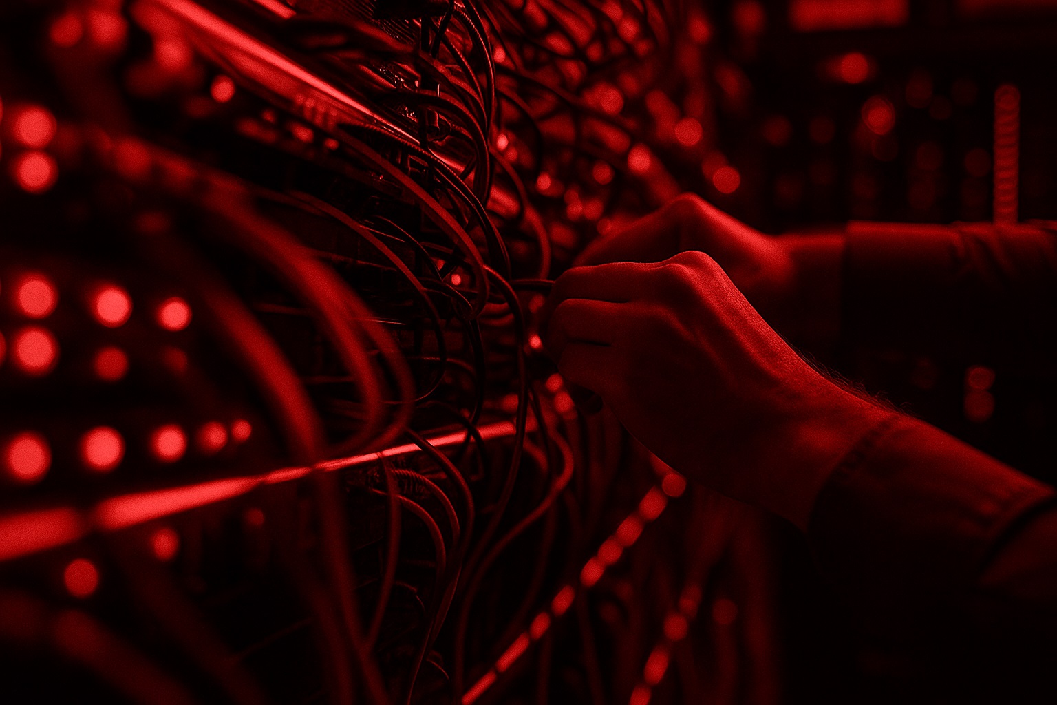 Network switches and structured cabling